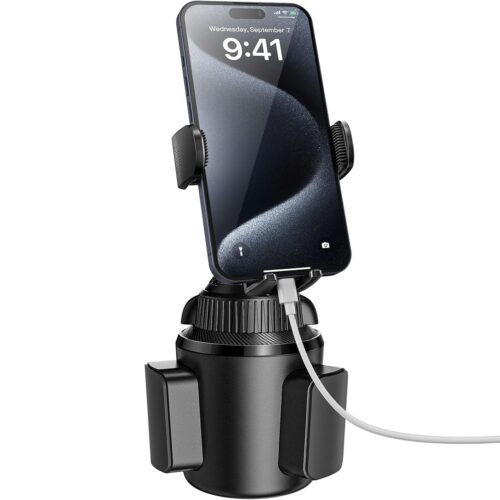 Universal Cup Holder Phone Mount with Long Arm