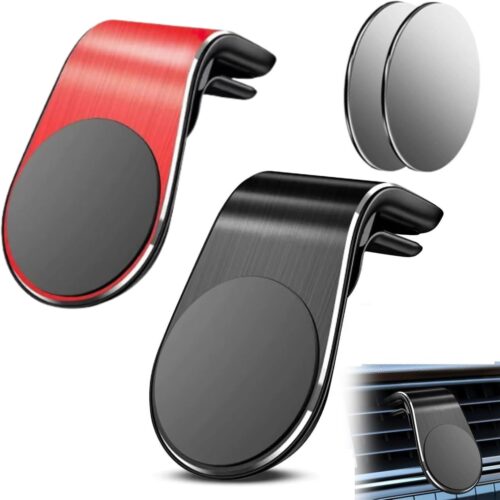 Magnetic Car Holder Set with Rotatable L Shape