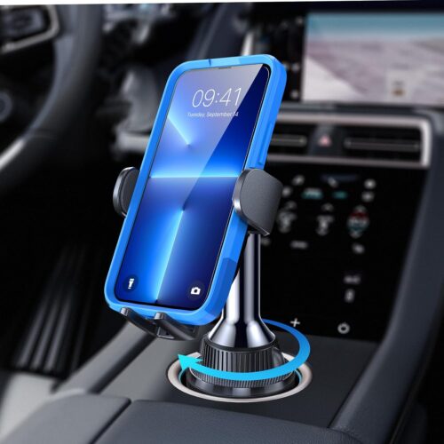 Cup Holder Phone Mount with Adjustable Design