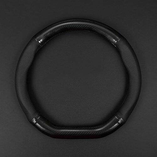 Breathable Carbon Fiber Steering Wheel Cover